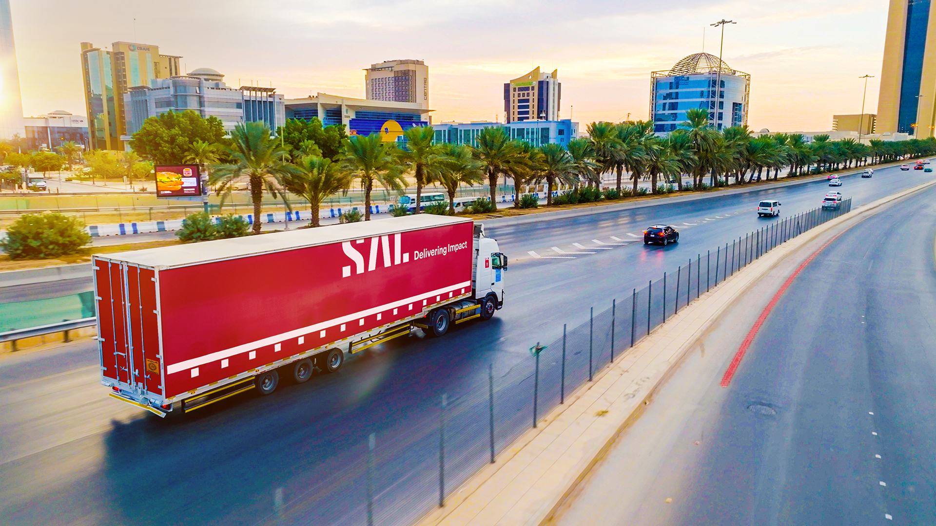 As a continuation of its efforts to develop an integrated logistics platform for the movement of exports and imports, Saudi SAL Logistics Services launches the service of linking the Kingdom's airports with land transit trucks 